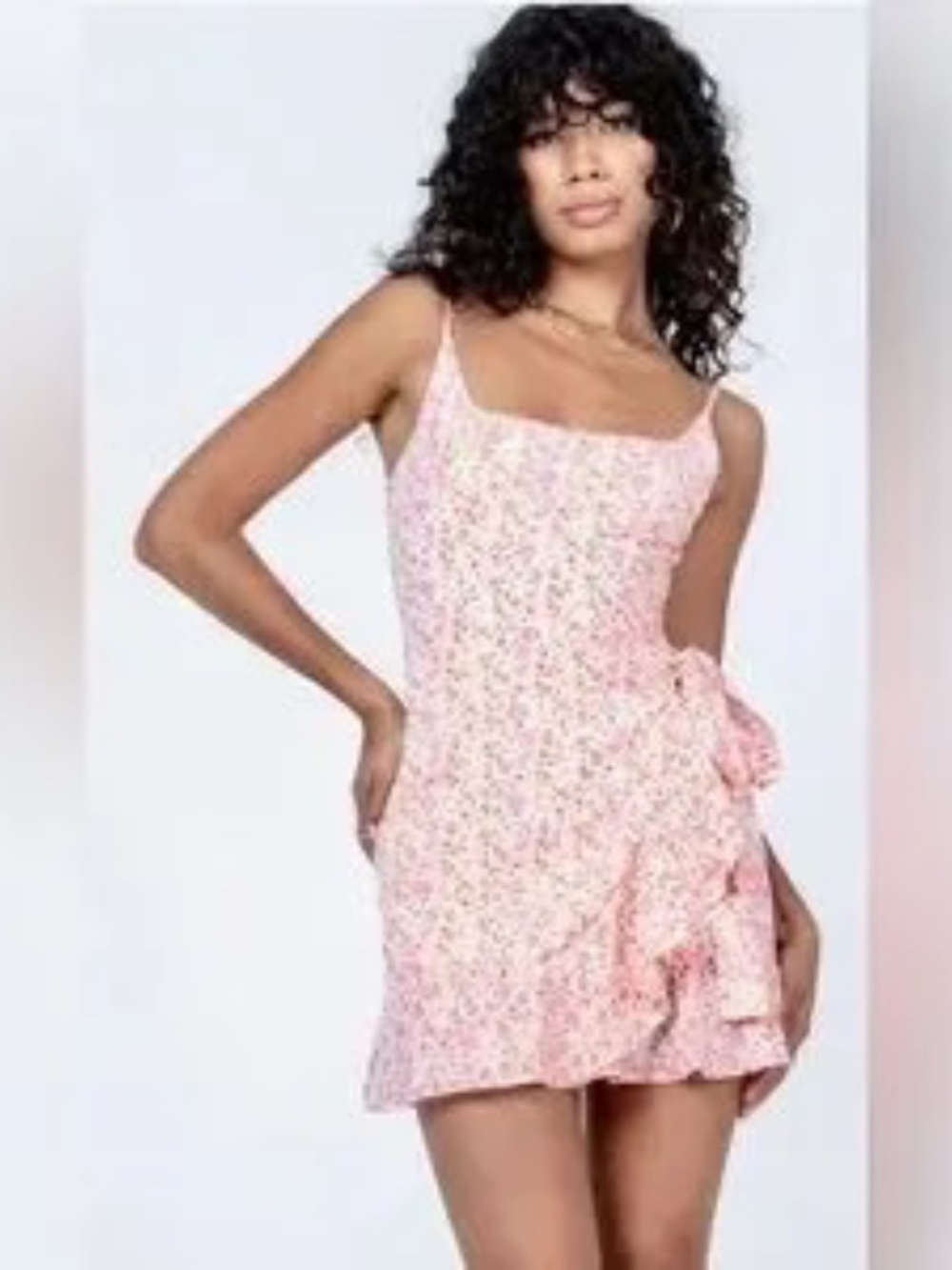 PRINCESS POLLY FLORAL MINI DRESS, SZ 2 , NWT